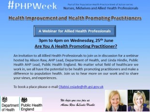 AHP webinar details